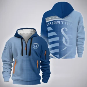 Rising Flow Hoodie Half Zip 3D, Lifestyle Fan Half-Zip Hoodie HVN1313SK