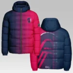 Together in Sport Hooded Cotton Jacket, Premium Sport Fan Puffer HVN1313SL