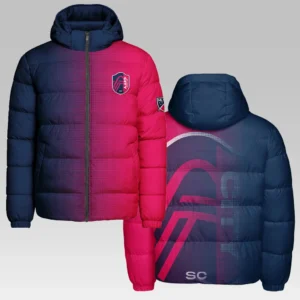 Together in Sport Hooded Cotton Jacket, Premium Sport Fan Puffer HVN1313SL