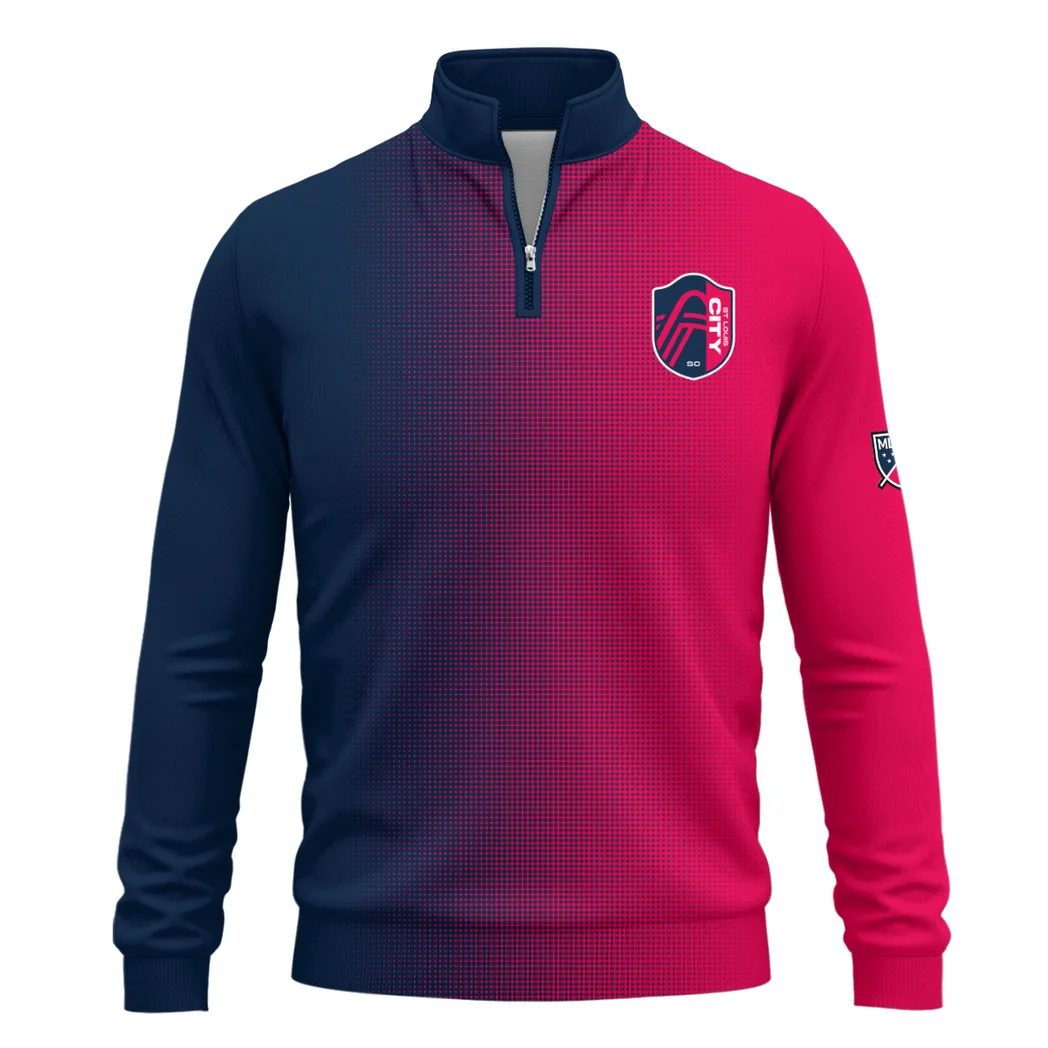Bold Game Flame Quarter-Zip Sweatshirt, Fan Ready HVN1313SL - Image 2