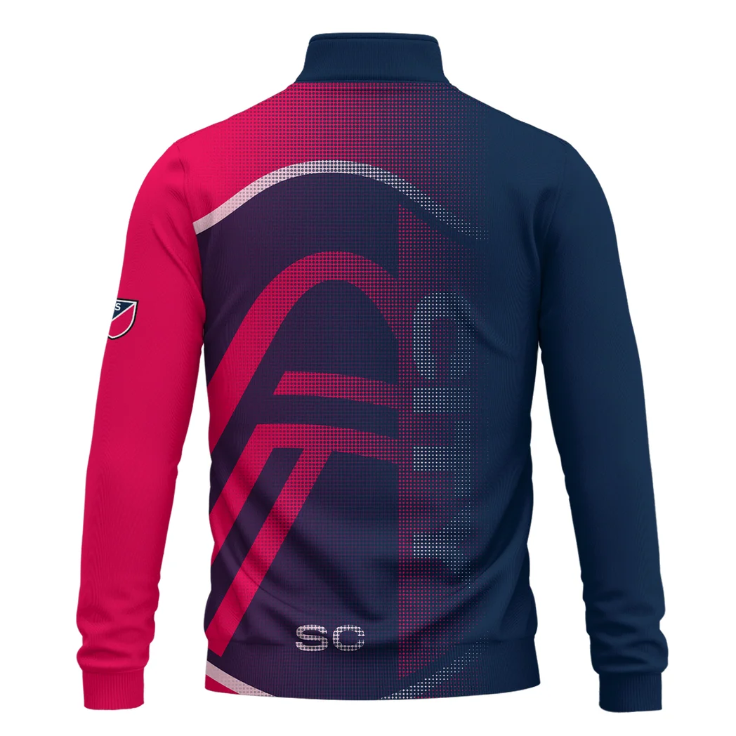Bold Game Flame Quarter-Zip Sweatshirt, Fan Ready HVN1313SL - Image 3
