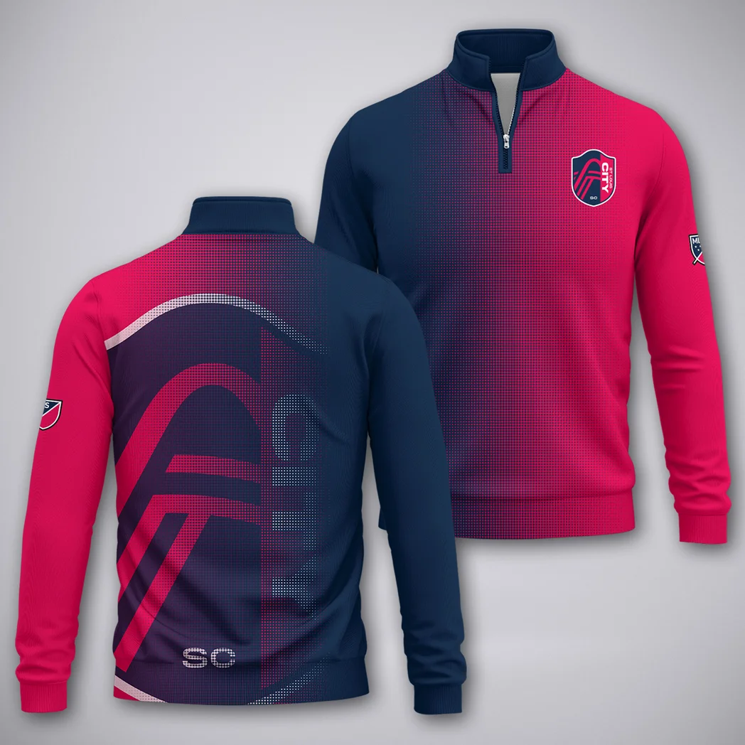 Bold Game Flame Quarter-Zip Sweatshirt, Fan Ready HVN1313SL