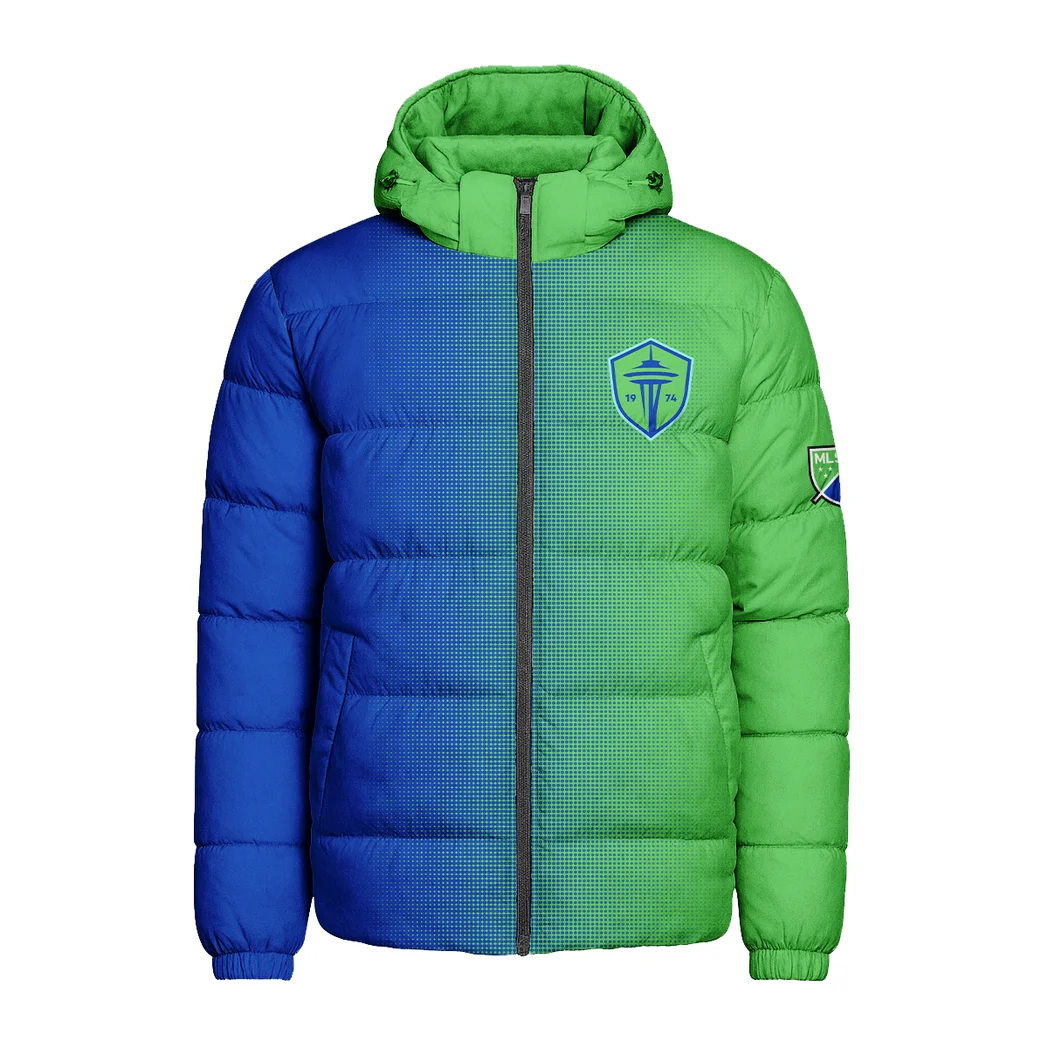 Play Spirit Hooded Cotton Jacket, Travel-Ready Sport Puffer HVN1313SS - Image 2