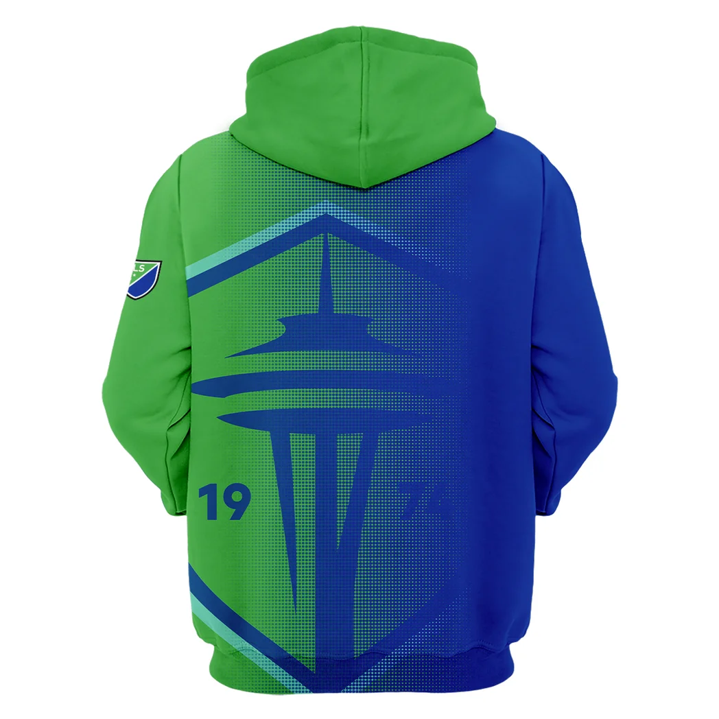 Play Spirit Hoodie 3D Print, Bold Rider Graphic Hoodie HVN1313SS - Image 3