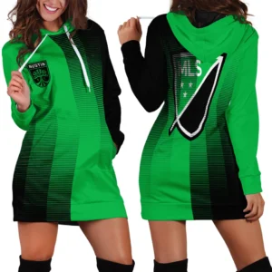 Support Beat Hoodie Dress, Athletic Spirit Hoodie Dress HVN1314AF