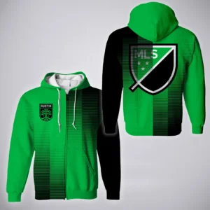 Rising Flow Zipper Hoodie, Sport Spirit Hoodie HVN1314AF