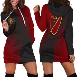 Match Rhythm Hoodie Dress, Athletic Spirit Hoodie Dress HVN1314AU