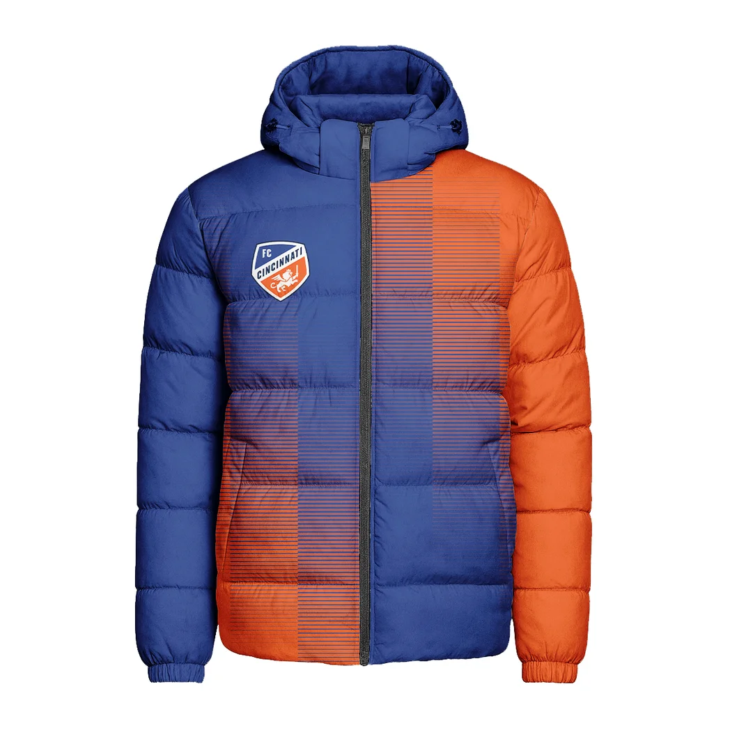 Game Beat Hooded Cotton Jacket, Team Pride Winter Jacket HVN1314CF - Image 2