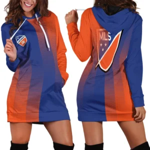 Spirit Rising Hoodie Dress, Casual Women's Hoodie Dress HVN1314CF