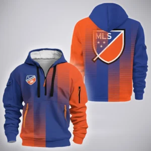 Fan Spirit Hoodie Half Zip 3D, Sport Spirit Hoodie HVN1314CF