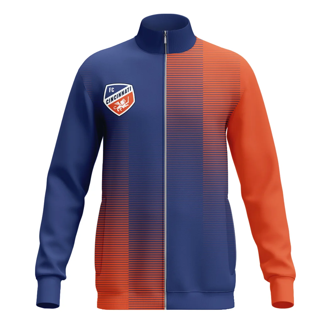 Game Beat Stand Collar Jacket, Athletic Stretch Fan Comfort Jacket HVN1314CF - Image 2