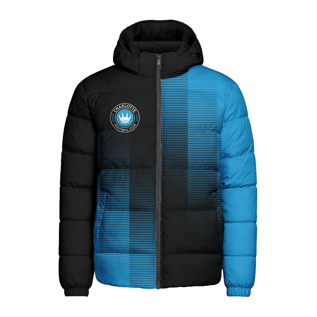 Game Beat Hooded Cotton Jacket, True Supporter Winter Gear HVN1314CH - Image 2