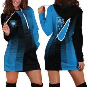 Goal Rising Hoodie Dress, Heritage Fan Hoodie Dress HVN1314CH