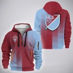 True Energy Hoodie Half Zip 3D, True Fan Hoodie HVN1314CR