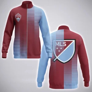 Fan Beat Stand Collar Jacket, Team Pride Sport-Inspired Look Jacket HVN1314CR