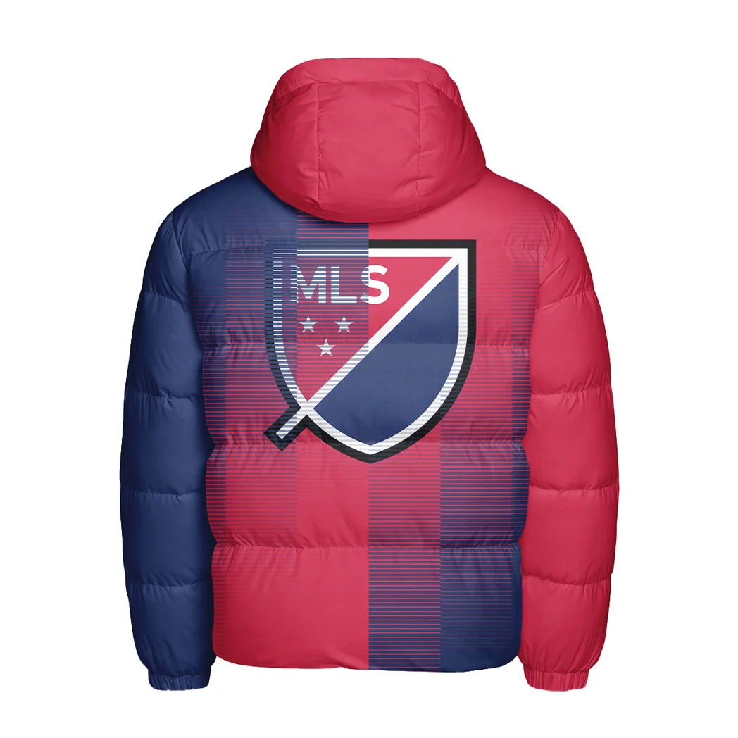 Spirit Core Hooded Cotton Jacket, Bold Spirit Supporter Coat HVN1314FC - Image 3