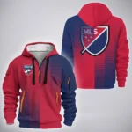 Kick Flow Hoodie Half Zip 3D, Supporter Style Half-Zip Hoodie HVN1314FC