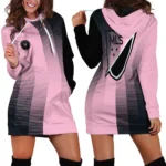 Support Core Hoodie Dress, Classic Women's Hoodie Dress HVN1314IM