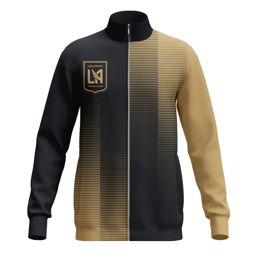 Rising Flow Stand Collar Jacket, Casual Fit Game Day Ready Jacket HVN1314LA - Image 2