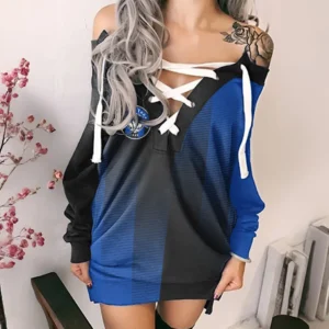 Unity Fans Lace-Up Sweatshirt, Classic Lace-Up Hoodie HVN1314MF