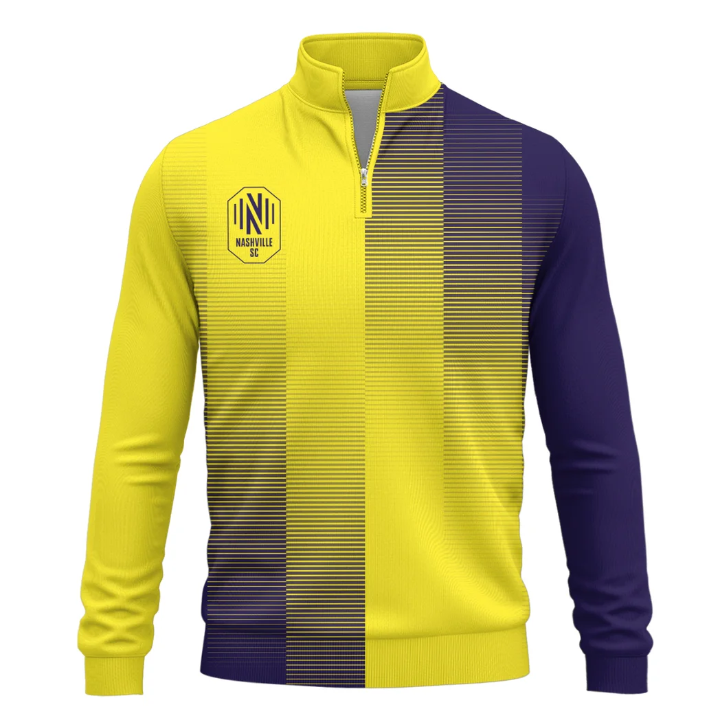 Fan Beat Quarter-Zip Sweatshirt, Streetwear Quarter-Zip for Fans HVN1314NS - Image 2