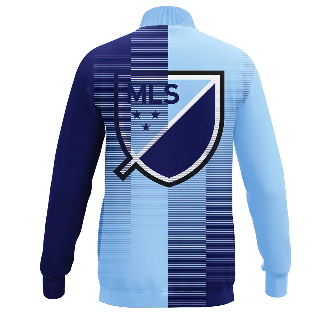 Kick Rhythm Stand Collar Jacket, Casual Fit Game Day Ready Jacket HVN1314NY - Image 3