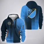 Spirit Rising Hoodie Half Zip 3D, Casual Sport Half-Zip Hoodie HVN1314PU