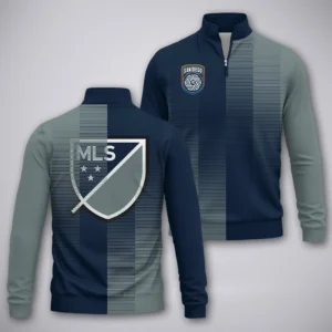 Spirit Beat Quarter-Zip Sweatshirt, Supporter Style Quarter-Zip Comfort HVN1314SD