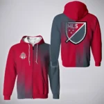 Fan Beat Zipper Hoodie, True Supporter Full-Zip Hoodie HVN1314TF