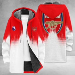 London Red Army Fleece Windbreaker Jacket Custom Fleece Fan JacketHVN1323AR