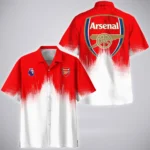 London Red Army Hawaiian Shirt Game Day Button ShirtHVN1323AR