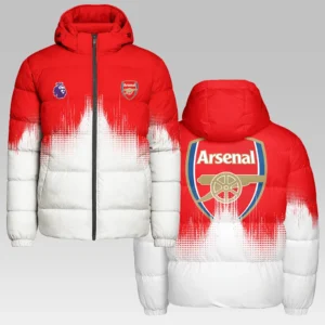 London Red Army Hooded Cotton Jacket Ultimate Warmth Fan JacketHVN1323AR