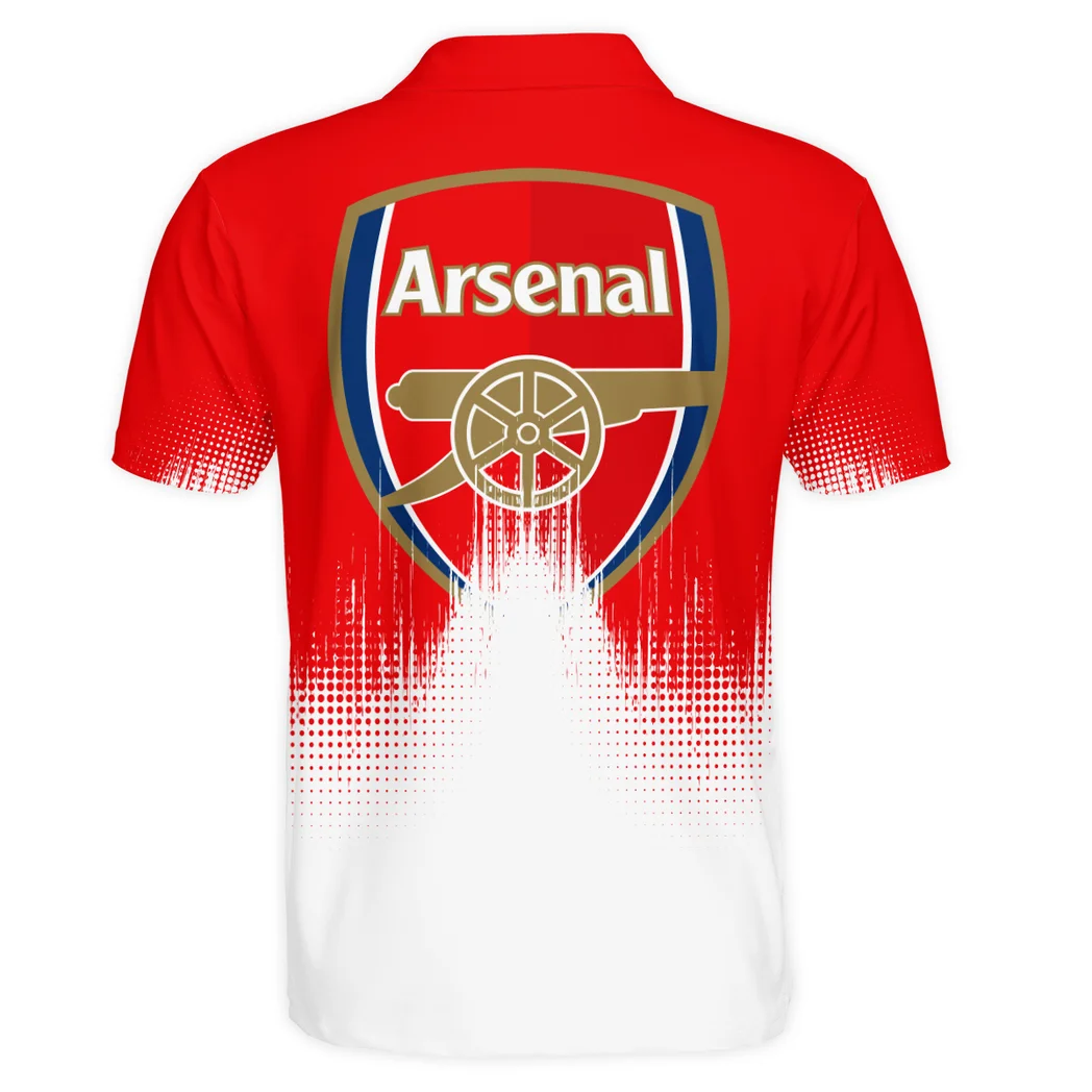 London Red Army Polo Shirt Custom Polo for Sport FansHVN1323AR - Image 3