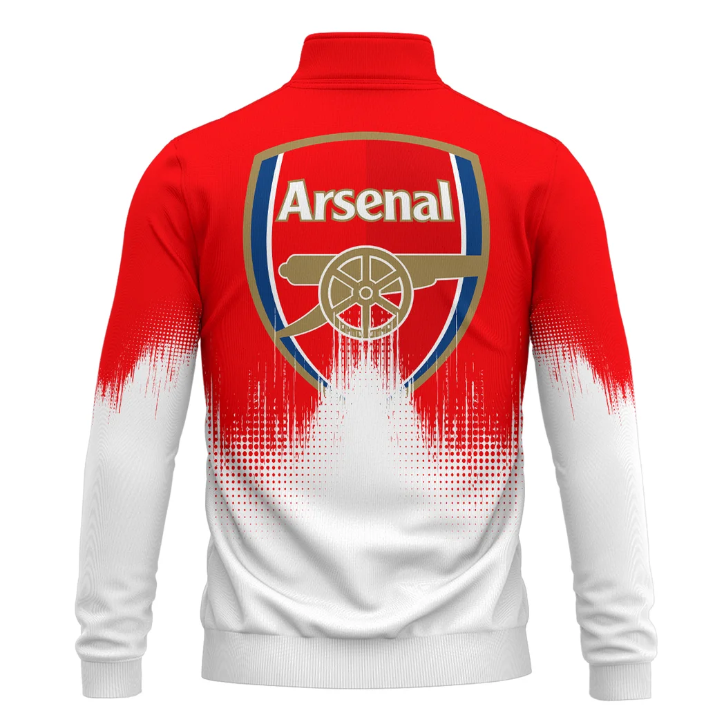 London Red Army Quarter-Zip Sweatshirt Game Day Quarter-Zip ComfortHVN1323AR - Image 3