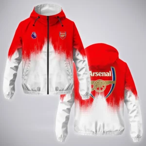 London Red Army Windbreaker Jacket All-Weather Fan WindbreakerHVN1323AR