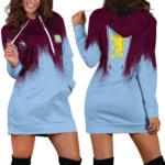 Ocean Blue Pride Hoodie Dress Fan-Inspired Hoodie DressHVN1323AV