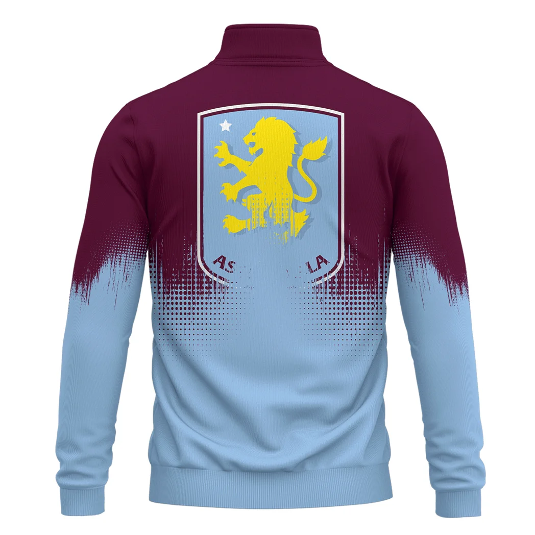 Ocean Blue Pride Quarter-Zip Sweatshirt Sport Fan Quarter-Zip StyleHVN1323AV - Image 3