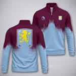 Ocean Blue Pride Quarter-Zip Sweatshirt Sport Fan Quarter-Zip StyleHVN1323AV