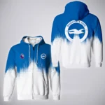 Coastal Blue Spirit Zipper Hoodie Sport Spirit HoodieHVN1323BH