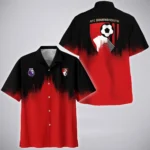 South Coast Reds Hawaiian Shirt Bold Supporter Button ShirtHVN1323BO