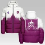 Northern Pride Crew Hooded Cotton Jacket Heavyweight Stadium Night CoatHVN1323BU