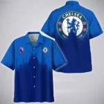 Capital Blue Support Hawaiian Shirt Sport Culture Button ShirtHVN1323CH