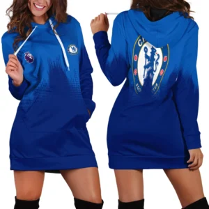 Capital Blue Support Hoodie Dress Athletic Women's Hoodie DressHVN1323CH