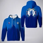 Capital Blue Support Zipper Hoodie Casual Sport Full-Zip HoodieHVN1323CH