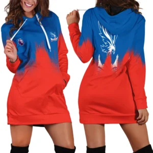 Red Blue Pride Hoodie Dress True Supporter Hoodie DressHVN1323CP