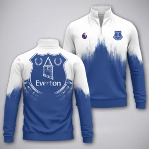 Blue Side Quarter-Zip Sweatshirt Athletic Stretch Game Day ReadyHVN1323EV