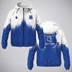 Blue Side Windbreaker Jacket  Weather-Proof Fan GearHVN1323EV