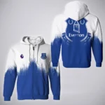 Blue Side Zipper Hoodie True Supporter Full-Zip HoodieHVN1323EV
