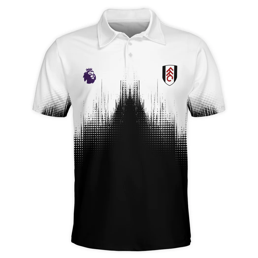 Thames White Squad Polo Shirt Premium Sport Fan PoloHVN1323FU - Image 2