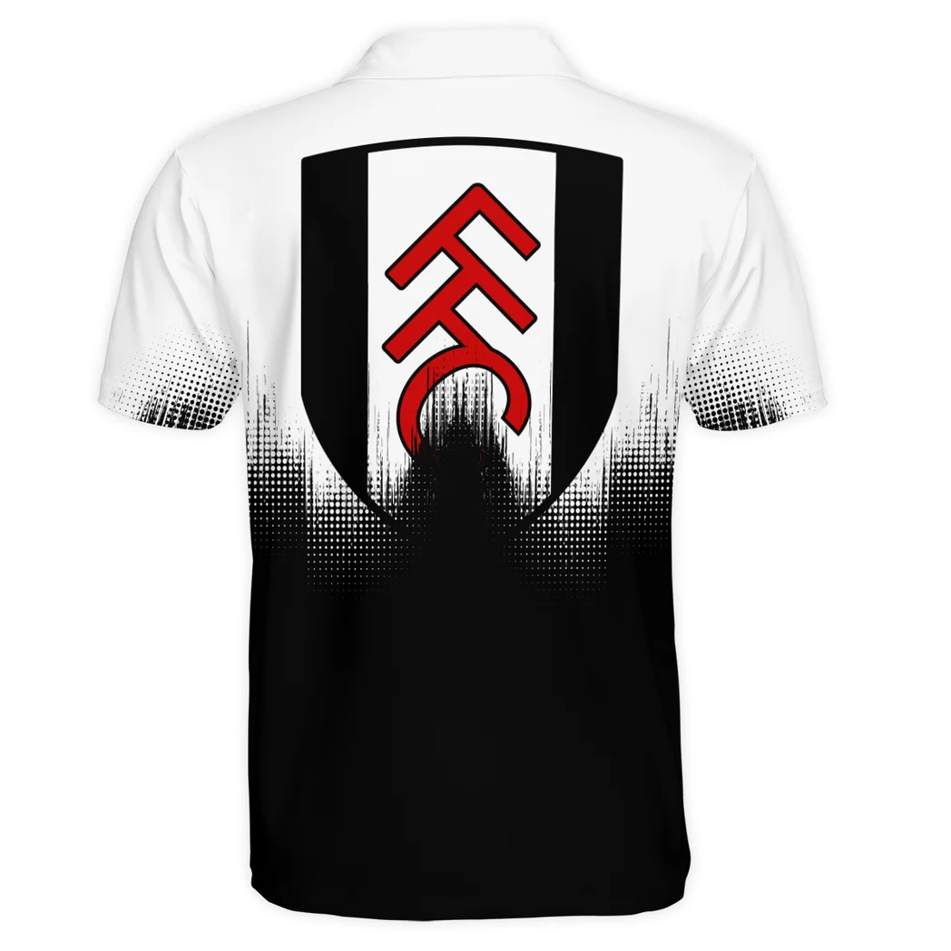 Thames White Squad Polo Shirt Premium Sport Fan PoloHVN1323FU - Image 3